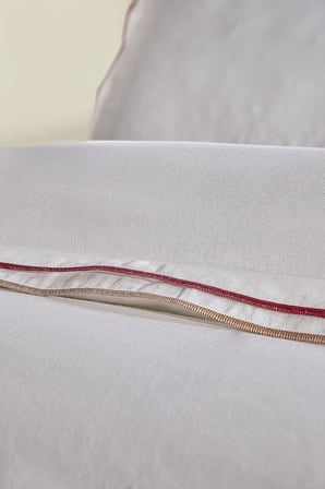 Luxury Nakışlı Nevresim Takımı Çift Lora
