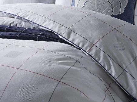 Marine Nevresim Takımı Cruise Tek King Size - Beyaz