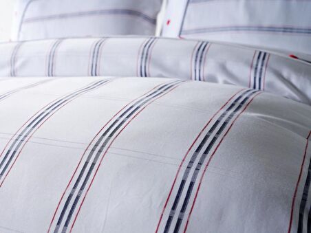 Marine Nevresim Takımı Meridian Tek King Size - Beyaz
