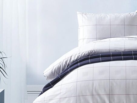 Marine Nevresim Takımı Cruise Çift King Size - Beyaz