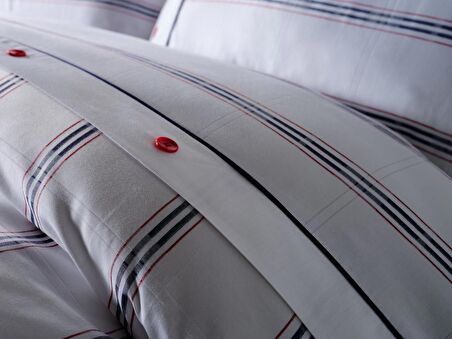Marine Nevresim Takımı Meridian Çift King Size - Beyaz