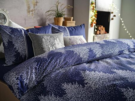Ranforce Charm Nevresim Takımı Tek Kişilik - Lacivert
