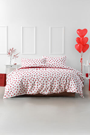 Ranforce Sweet Nevresim Takımı Tek King Size