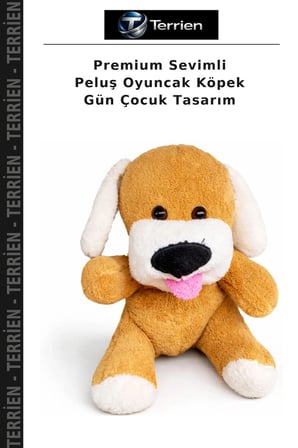 Premium Sevimli Peluş Oyuncak Köpek Gün Çocuk Tasarım