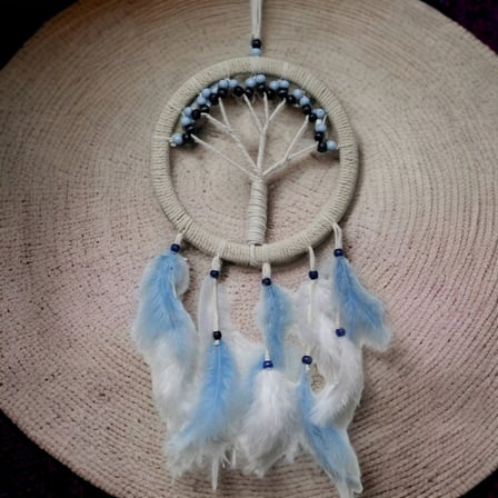 Premium Ev Hediyesi Duvar Süsü Tarz Süs Rüya Hayat Ağacı Dream Catcher