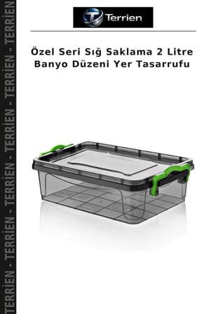Özel Seri Sığ Saklama 2 Litre Banyo Düzeni Yer Tasarrufu