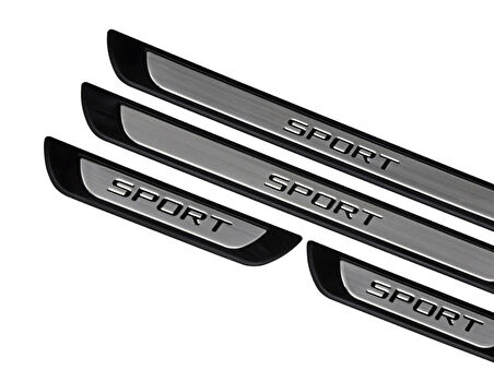 Suzuki Grand Vitara Krom Kapı Eşik Koruması Sport Line 2005-2014 4 Parça
