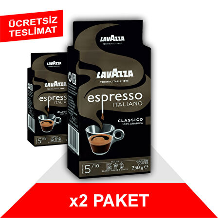 Espresso Classico Italiano Filtre Kahve (250gr) x2