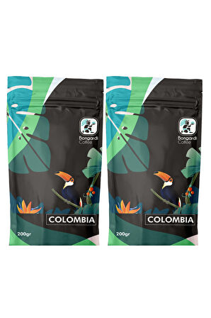 Colombia Yöresel Öğütülmüş Filtre Kahve 2 x 200 g