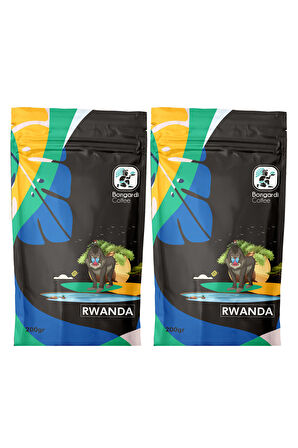 Ruanda Yöresel Öğütülmüş Filtre Kahve 2 x 200 g