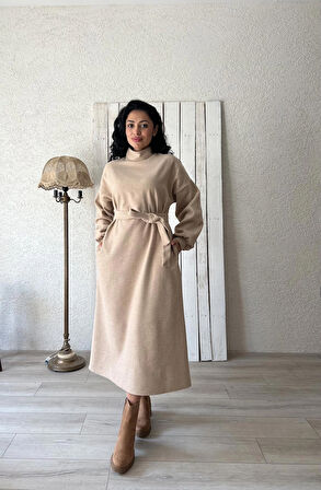 Uzun Bej Salaş Kaşe Elbise