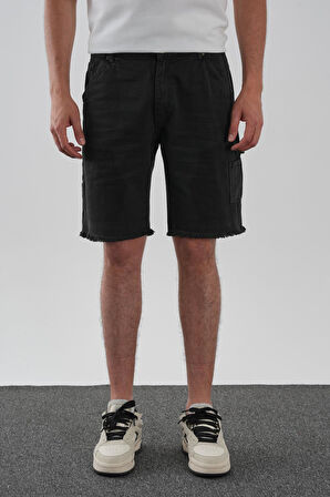 ALEXANDERGARDI Soluk Efektli Denim Şort