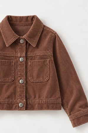 UNISEX ÇOCUK KADİFE CEKET