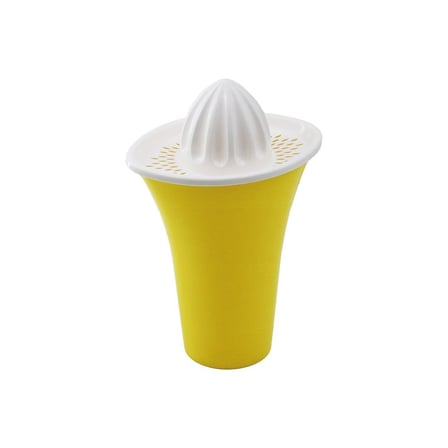 Kolay Temizlenen Kahvaltılık Ürün İçecek Hazırlama Bardaklı Narenciye Sıkacağı - 600 ml - Plastik