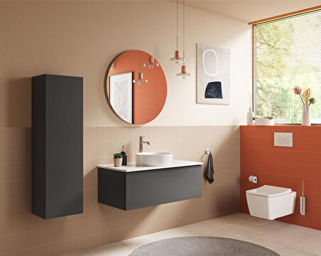 VitrA Origin A42882 Üstten Kumandalı Lavabo Bataryası, Krom