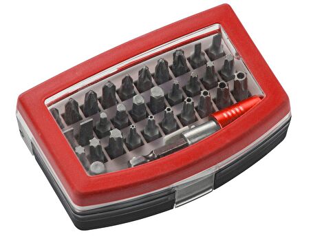 Kwb 32 Parça Bit-Box Bits Uç Seti  (Lokma Adaptörü Dâhil, Premium Krom Vanadyum Çelik, Yaygın Akülü Vidalama Makineleri İçin Uygun) - 49118490