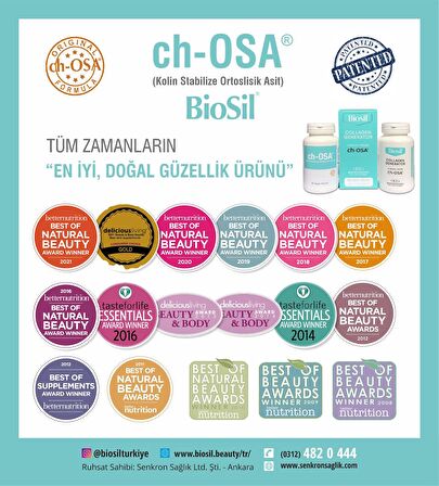 ch-OSA ( BioSil) GELİŞMİŞ KOLEJEN ÜRETİM AKTİVATÖRÜ