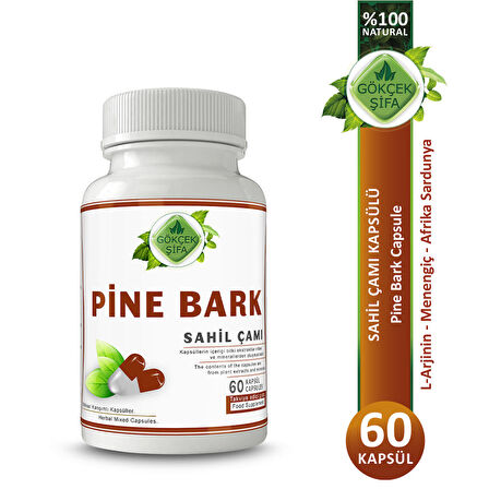 Gökçek Şifa Sahil Çamı (Pine Bark) Kapsül