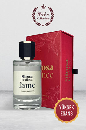 Mirosa de France Fame Niche Collection Yüksek Kalıcı Kadın Parfum MyWay EDP Premium Kutu 50ml N106