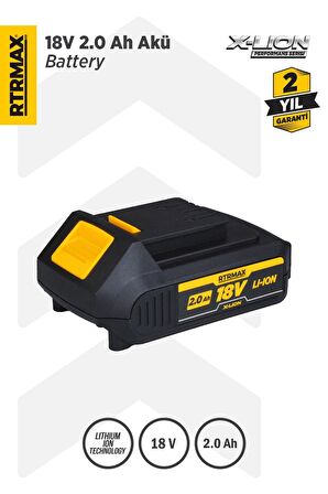 RTX1802 X-Lion Akü Yedek Batarya 2.0 Ah