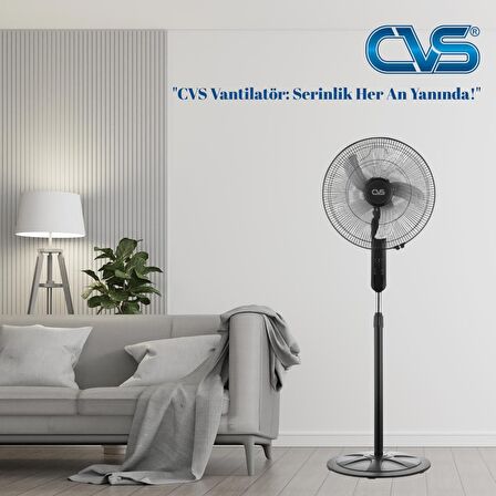 CVS DN 91032 Uzaktan Kumandalı 18'' 110 Watt Ayaklı Vantilatör