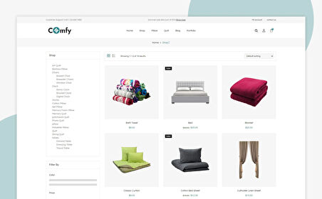 Comfy - Responsive WooCommerce Teması