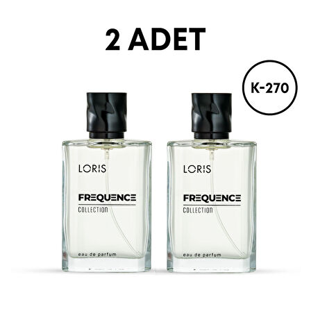 Loris 2 Adet K-270 Frequence Kadın Parfüm 50 Ml