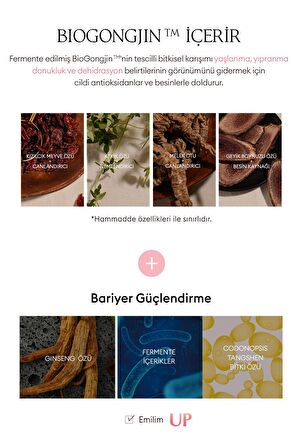 Derinlemesine Bakım Sağlayan, Cilde Sıkı Görünüm Veren Tonik CHOGONGJIN Chaeome Jin Toner