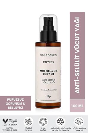 Bade Natural Anti-Selülit Vücut Bakım Yağı 100 ml