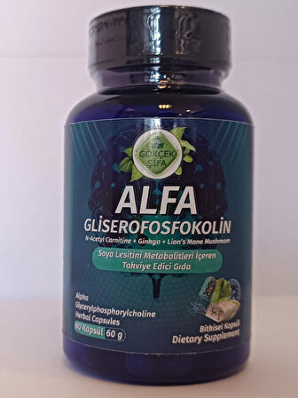 Alfa Gliserofosfokolin Kapsül (ALPHA GLYCERYLPHOSPHORYLCHOLİNE CAPSULE)