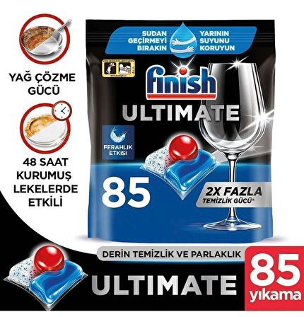 Finish Quantum Max Bulaşık Makinesi Tableti 85'li