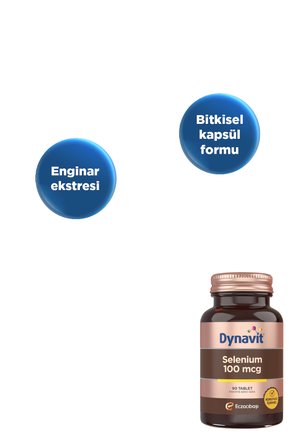 Eczacıbaşı Dynavit Selenium 100 mcg Takviye Edici Gıda 90 Tablet