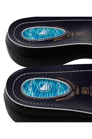 Ceyo 6500-1 Jelli Anatomik Kadın Terlik Siyah 35-40