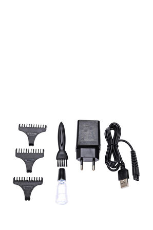 Powertec TR-1818 Kablosuz Kuru Sakal-Ense Çok Amaçlı Tıraş Makinesi 