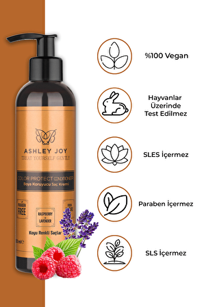 Ashley Joy Koyu  Renk Boyalı Saçlar İçin  Saç Kremi 250 ML 