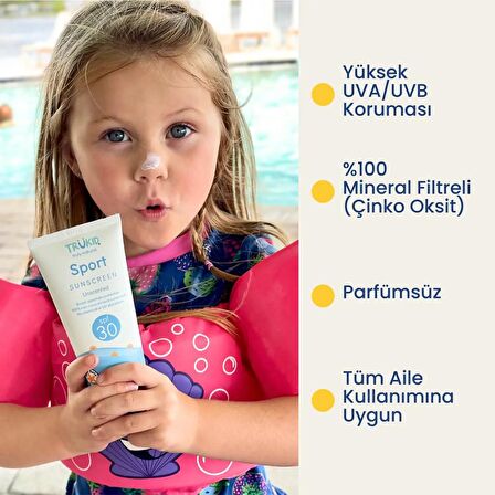 Trukid Sport Spf 30 Water Resistant Güneş Kremi 100mL