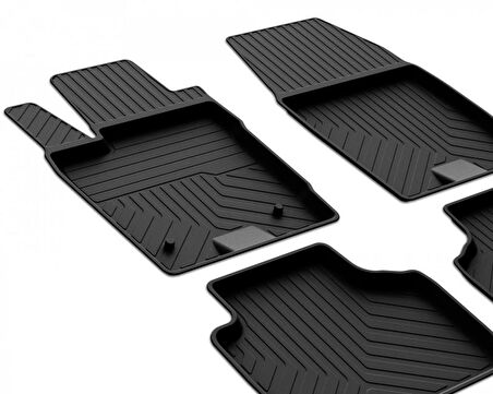 Ford Courier Ferrous 4D Havuzlu Kauçuk Paspas 2014 2023