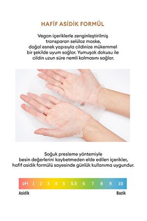 Besleyici&Aydınlatıcı Vegan Yaprak Maske Talks Vegan Squeeze Sheet Mask (Mega Nutritious)