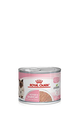 Royal Canin Mother&BabyCat Gebe/Laktasyondaki Anne ve Yavru Kedi için Kedi Konservesi 195g