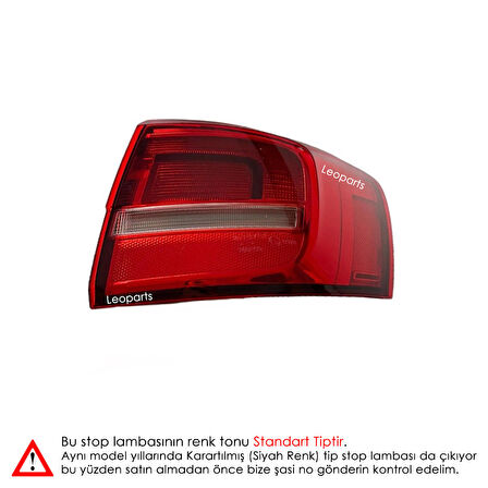 LEOPARTS Volkswagen Jetta 7 Stop Lambası Dış Sağ 2014-2017 5C6945096H