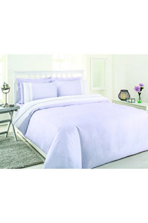 Özdilek Soft Linen Çift Kişilik Saten Nevresim Takımı