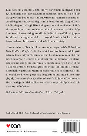Dolandırıcı Felix Krull'un İtirafları