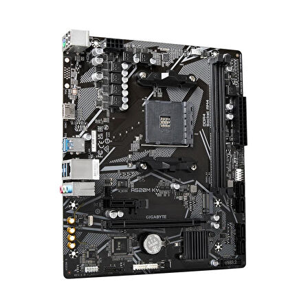 Gigabyte A520M K V2 AMD A520 AM4 DDR4 5100 MHz Masaüstü Anakart