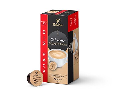 Tchibo Cafissimo Caffe Crema Decaffeinato 30'lu Kapsül Kahve