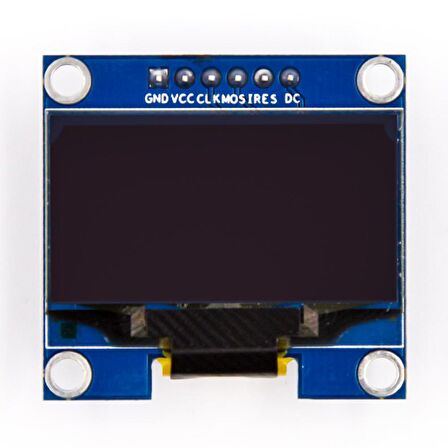 1.3 inç 6 Pinli SPI İletişimli OLED LCD Modülü