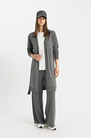 DeFacto Regular Fit Şal Yaka Basic Hırka Z9026AZ24WNGR394