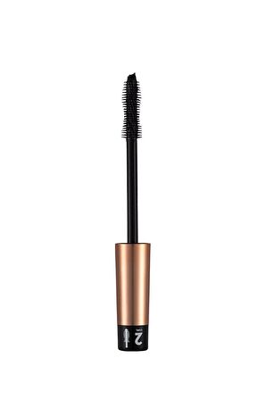 Flormar 3 Kademeli Ayarlanabilir Maskara (SİYAH) - Triple Action Mascara - 001 - 8690604275588