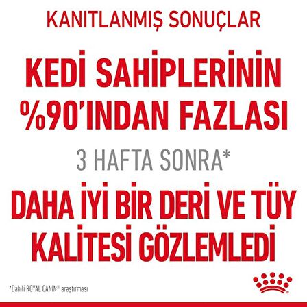 Royal Canin Hair&Skin Tüy ve Deri Sağlığı için Kuru Kedi Maması 4kg