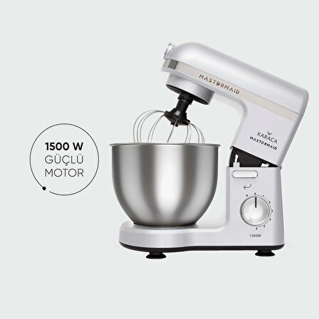 Karaca Mastermaid Chef Stand Mikser Pearl White 1500W 5 Lt