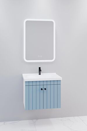 Avien 65 Cm Banyo Dolabı Cmr Led Aynalı - Boy Dolap Hariç